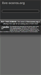 Mobile Screenshot of live-scores.org